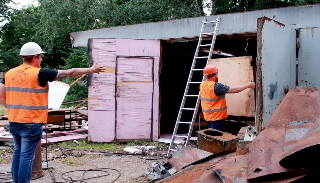 Демонтаж гаражей в Дедовске, цена от 1741 руб. – услуги под ключ от ИП Садыков В. Р.